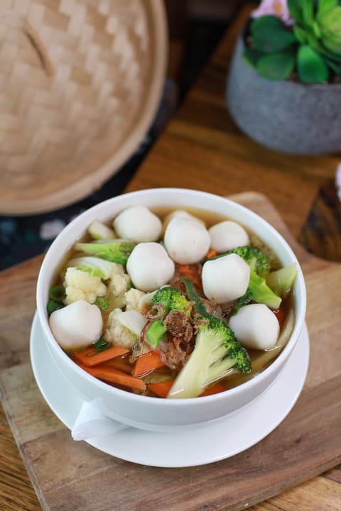 Fish Balls Noodle Soup